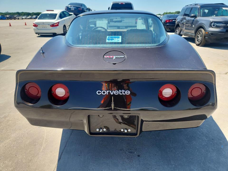 1980 Chev Corvette მანქანა იყიდება აუქციონზე, vin: 1Z876AS424046, აუქციონის ნომერი: 53722866