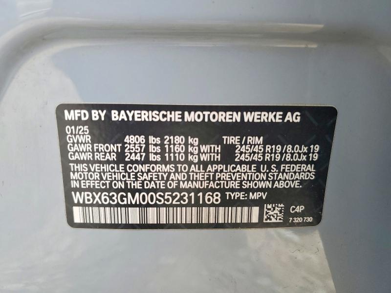 Продаж на аукціоні авто 2025 Bmw X2, vin: WBX63GM00S5231168, номер лоту: 52872946
