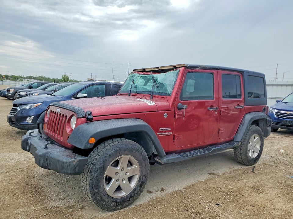 52417626 :رقم المزاد ، 1J4BA3H14BL567344 vin ، 2011 Jeep Wrangler Unlimited مزاد بيع