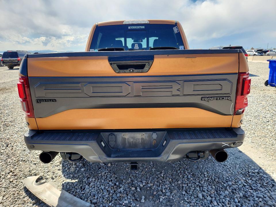 53137866 :رقم المزاد ، 1FTFW1RG0HFC59546 vin ، 2017 Ford F150 مزاد بيع