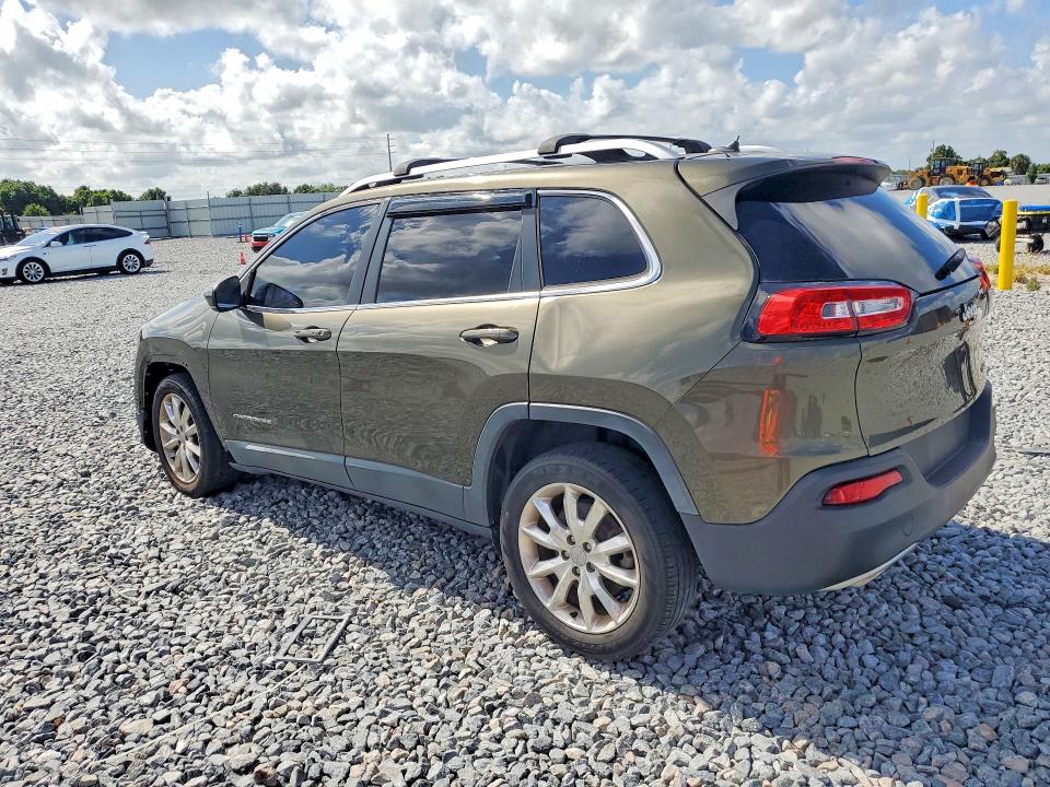 2015 Jeep Cherokee მანქანა იყიდება აუქციონზე, vin: 1C4PJLDS3FW731701, აუქციონის ნომერი: 53906906
