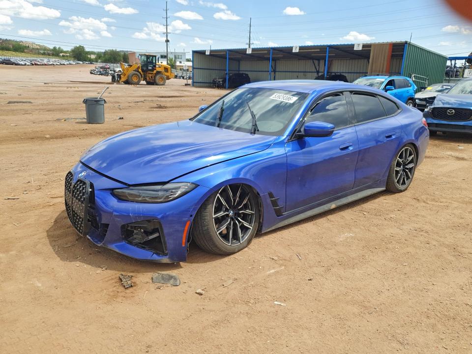 53929386 :رقم المزاد ، WBA63AV02NFM87557 vin ، 2022 Bmw 430i مزاد بيع