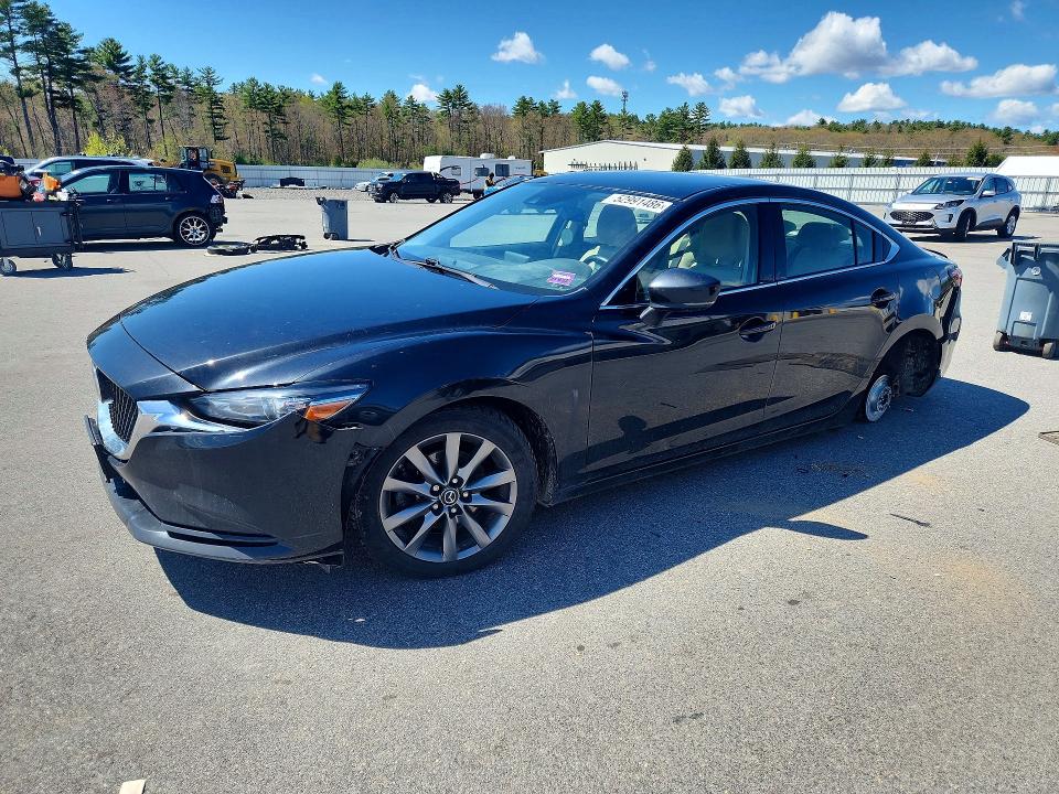 52991486 :رقم المزاد ، JM1GL1UM8J1333454 vin ، 2018 Mazda 6 مزاد بيع