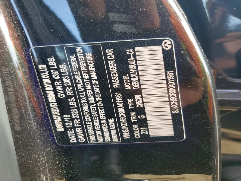 Aukcja sprzedaży 2019 Infiniti Qx30, vin: SJKCH5CR0KA011961, numer aukcji: 55591736