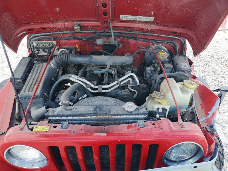 2002 Jeep Wrangler მანქანა იყიდება აუქციონზე, vin: 1J4FA49SX2P770343, აუქციონის ნომერი: 54065146