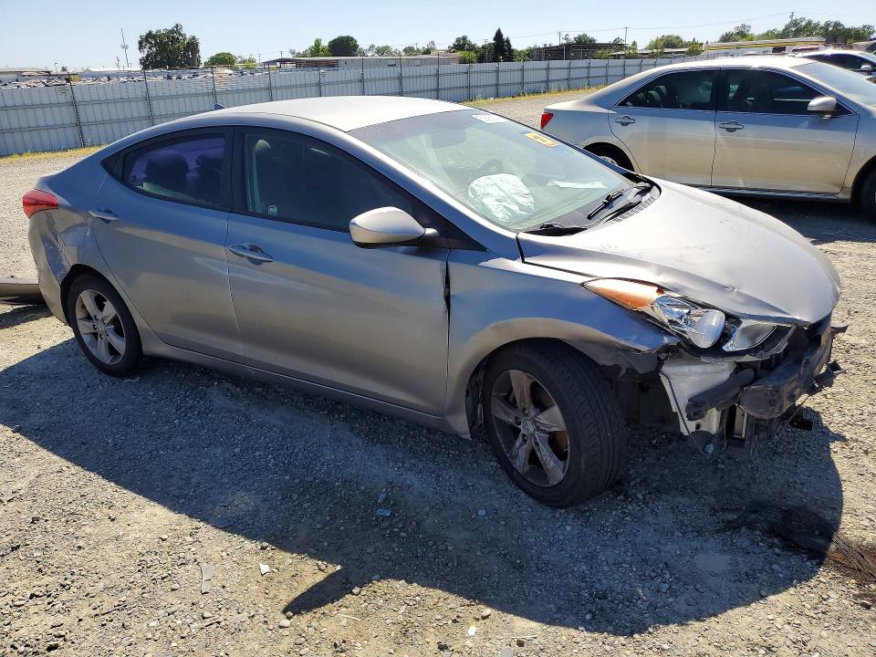 53695846 :رقم المزاد ، KMHDH4AE7CU451382 vin ، 2012 Hyundai Elantra مزاد بيع
