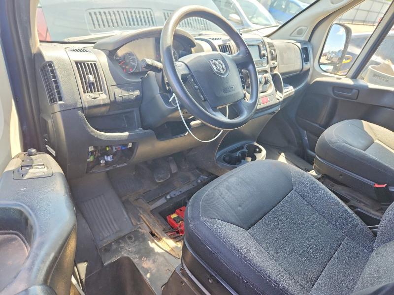 2019 Ram Promaster 3500 მანქანა იყიდება აუქციონზე, vin: 3C6URVJG4KE552019, აუქციონის ნომერი: 52885276