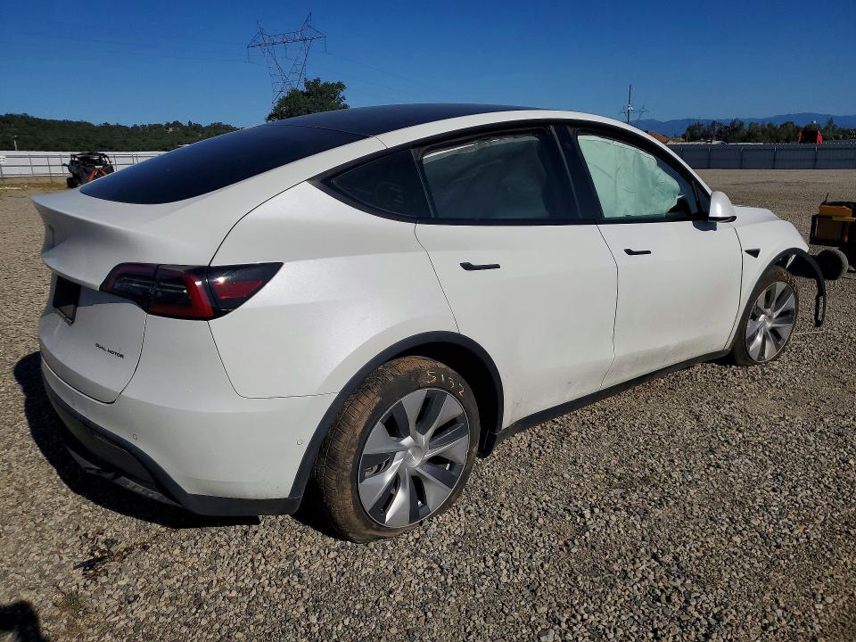 2022 Tesla Model Y მანქანა იყიდება აუქციონზე, vin: 7SAYGDEEXNF403103, აუქციონის ნომერი: 54025756