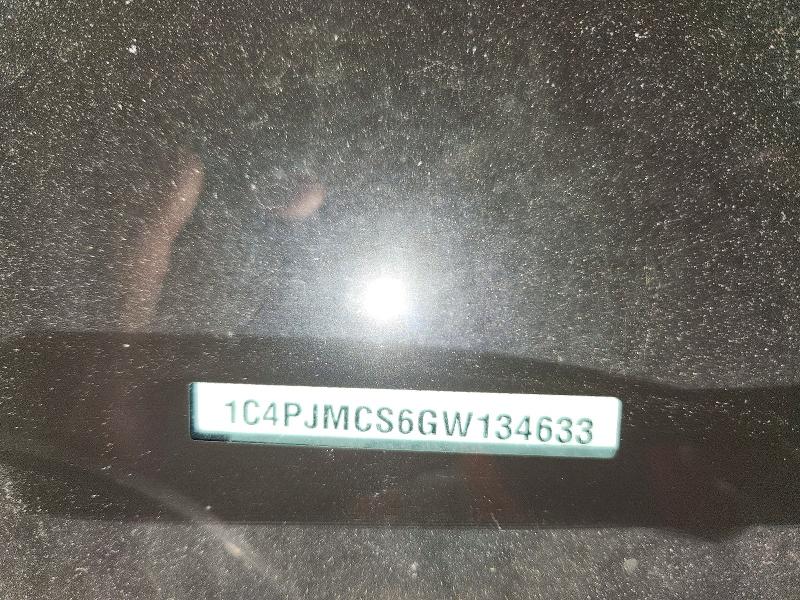 Aukcja sprzedaży 2016 Jeep Cherokee, vin: 1C4PJMCS6GW134633, numer aukcji: 52135656
