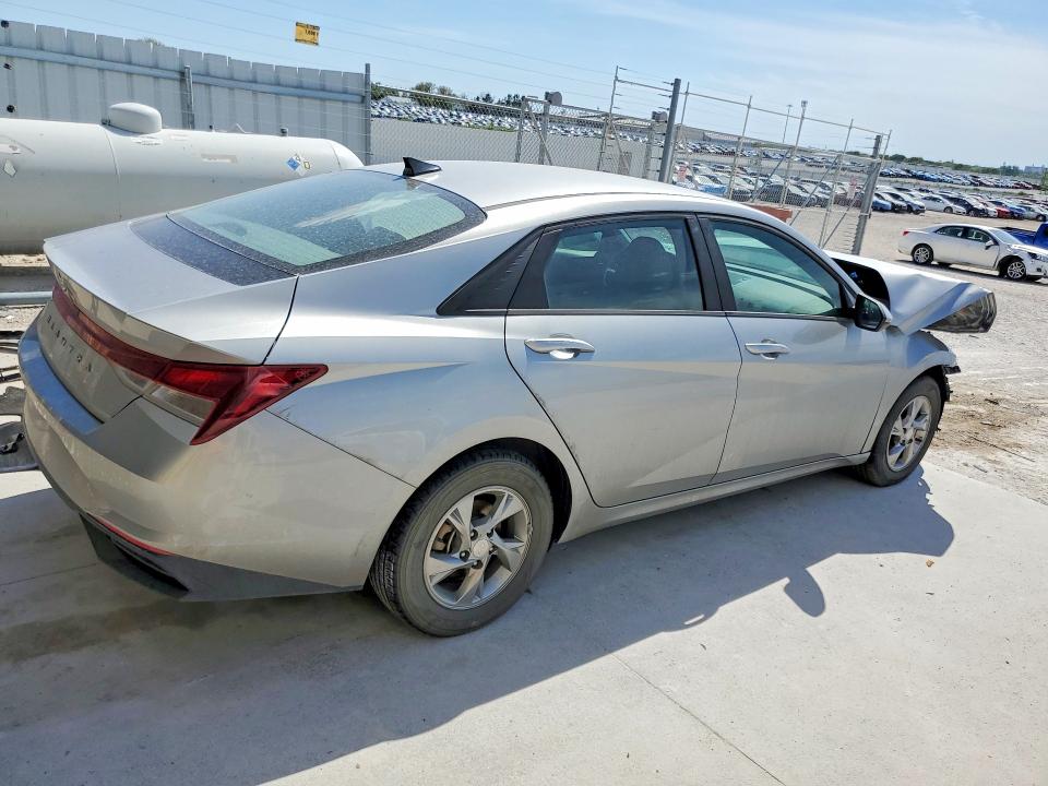 53099336 :رقم المزاد ، 5NPLL4AG4MH045975 vin ، 2021 Hyundai Elantra مزاد بيع