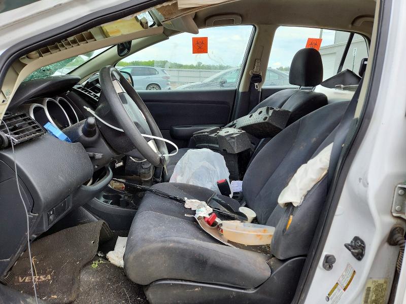 2010 Nissan Versa მანქანა იყიდება აუქციონზე, vin: 3N1CC1AP3AL381422, აუქციონის ნომერი: 53464606