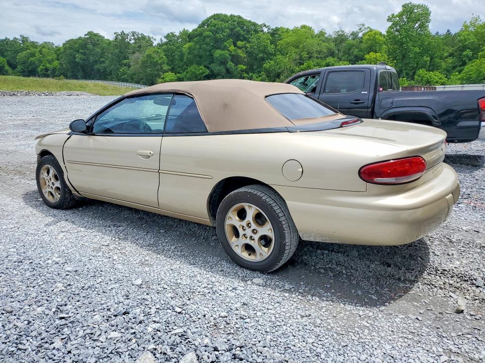 Продажа на аукционе авто 1999 Chrysler Sebring, vin: 3C3EL55H9XT607797, номер лота: 54812346