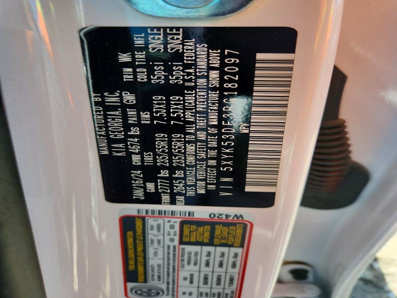 Продаж на аукціоні авто 2024 Kia Sportage, vin: 5XYK53DF3RG182097, номер лоту: 52899336