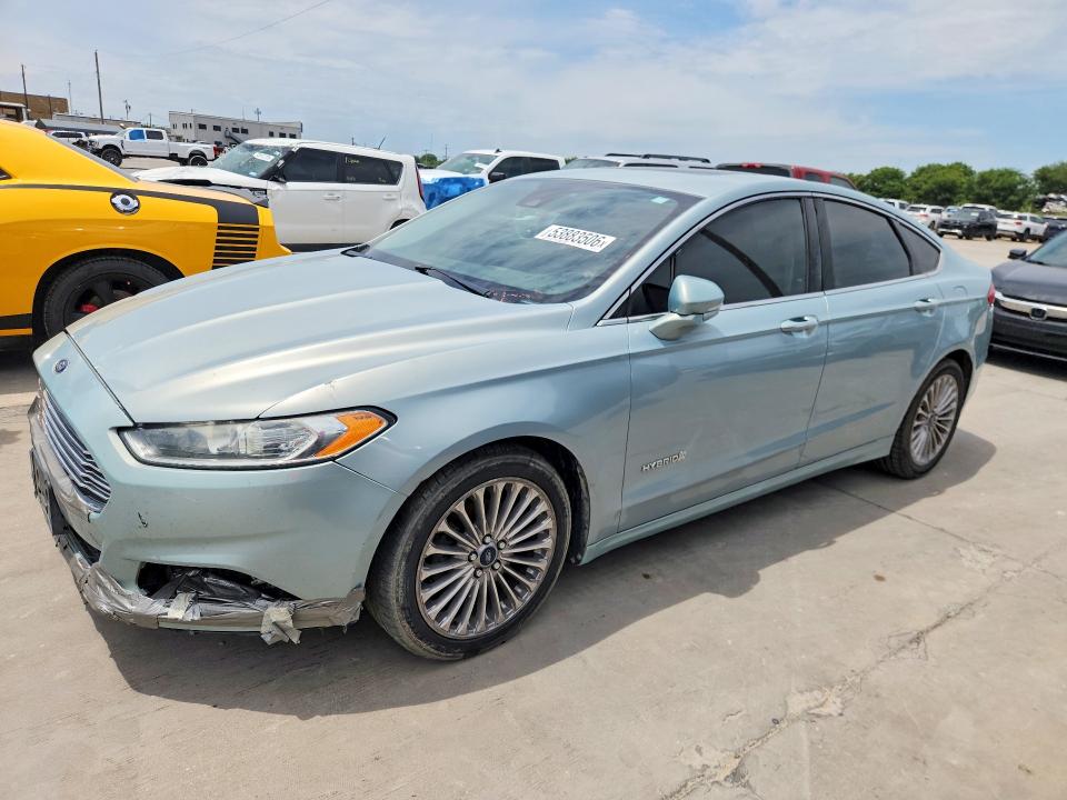Aukcja sprzedaży 2013 Ford Fusion, vin: 3FA6P0RU1DR323450, numer aukcji: 53883506
