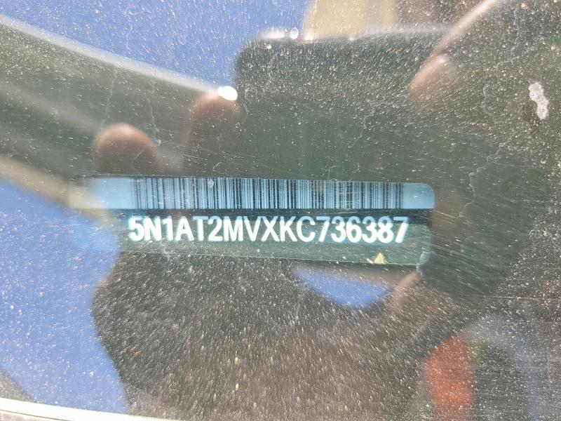 Продажа на аукционе авто 2019 Nissan Rogue, vin: 5N1AT2MVXKC736387, номер лота: 54056536