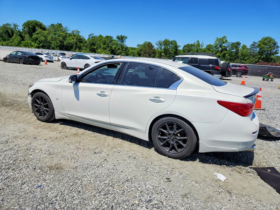 2015 Infiniti Q50 მანქანა იყიდება აუქციონზე, vin: JN1BV7AP4FM347186, აუქციონის ნომერი: 53724286