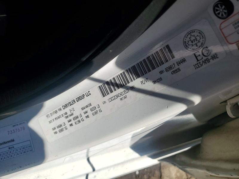 54023586 :رقم المزاد ، 1C3CDZCB4CN213533 vin ، 2012 Dodge Avenger مزاد بيع