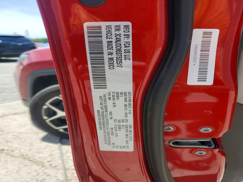 Продажа на аукционе авто 2025 Jeep Compass, vin: 3C4NJDCN5ST522517, номер лота: 53131286