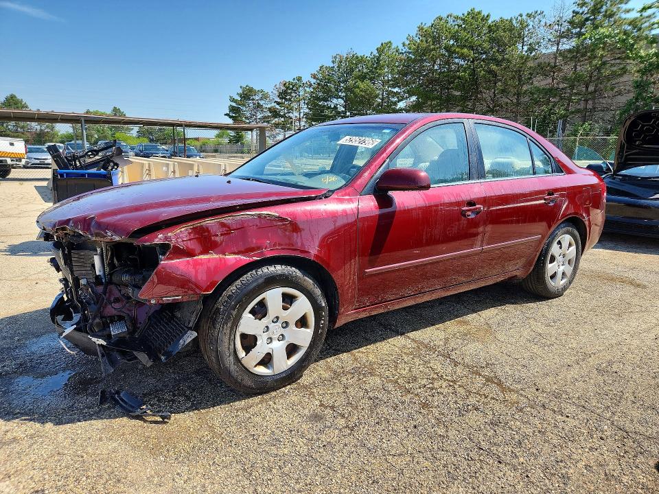 52952796 :رقم المزاد ، 5NPET46C68H309606 vin ، 2008 Hyundai Sonata مزاد بيع