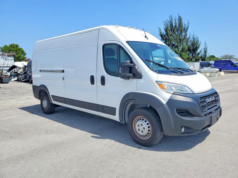 2024 Ram Promaster 2500 მანქანა იყიდება აუქციონზე, vin: 3C6LRVDG8RE101919, აუქციონის ნომერი: 47897206
