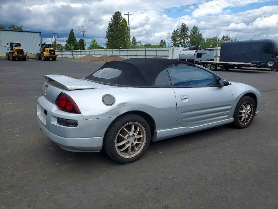 Продаж на аукціоні авто 2001 Mitsubishi Eclipse, vin: 4A3AE85H01E040731, номер лоту: 53953376