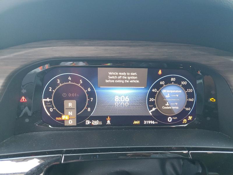 54636696 :رقم المزاد ، 1V2BR2CA8RC502327 vin ، 2024 Volkswagen Atlas مزاد بيع