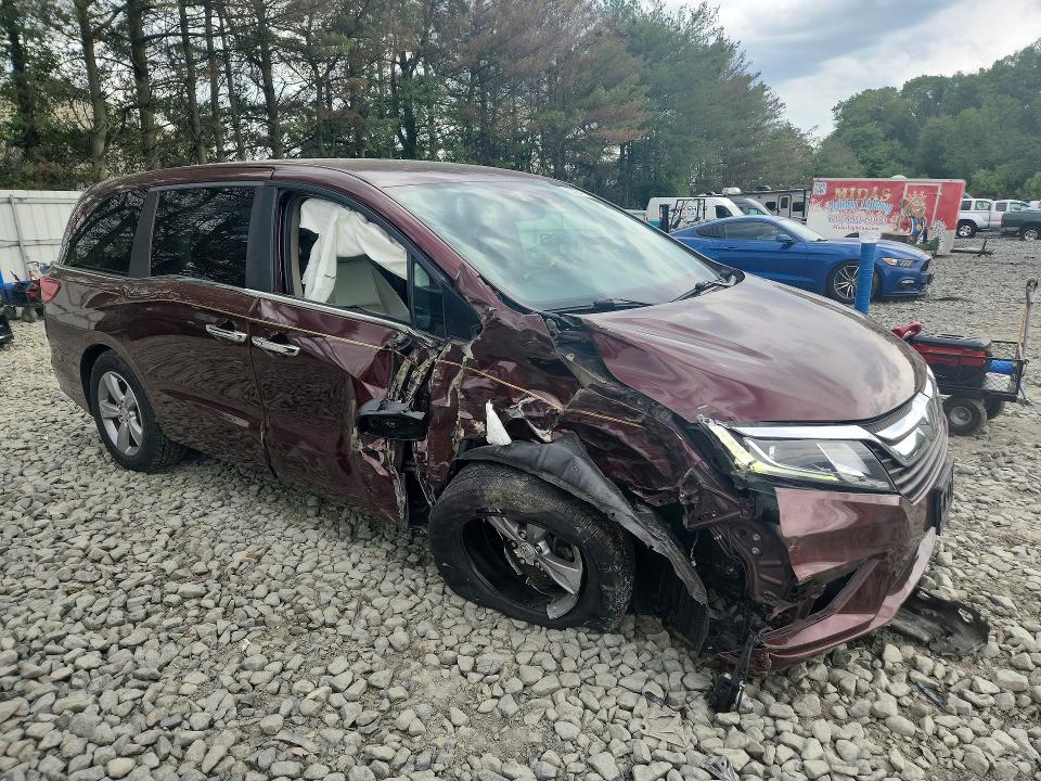 2018 Honda Odyssey მანქანა იყიდება აუქციონზე, vin: 5FNRL6H72JB068743, აუქციონის ნომერი: 53064786