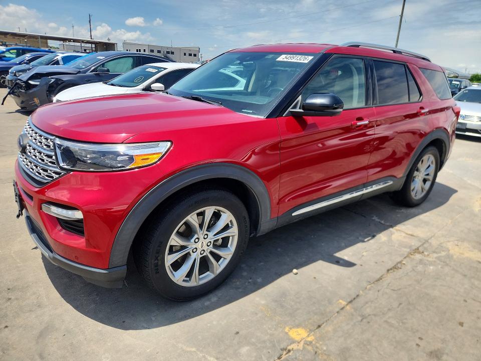 2021 Ford Explorer მანქანა იყიდება აუქციონზე, vin: 1FMSK7FH7MGB55209, აუქციონის ნომერი: 54991326