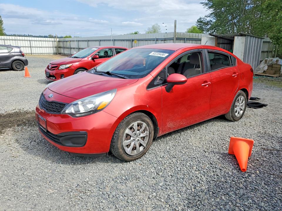 Auction sale of the 2014 Kia Rio, vin: KNADM4A38E6395262, lot number: 53239486