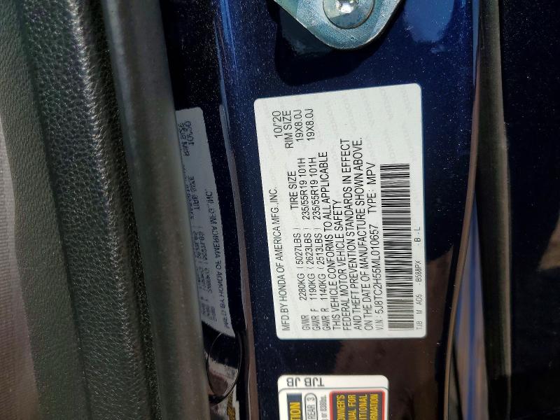 Продажа на аукционе авто 2021 Acura Rdx, vin: 5J8TC2H55ML010657, номер лота: 53849926
