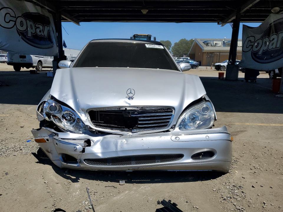 2000 Mercedes-benz S-class S500 მანქანა იყიდება აუქციონზე, vin: WDBNG75J4YA116883, აუქციონის ნომერი: 54534116