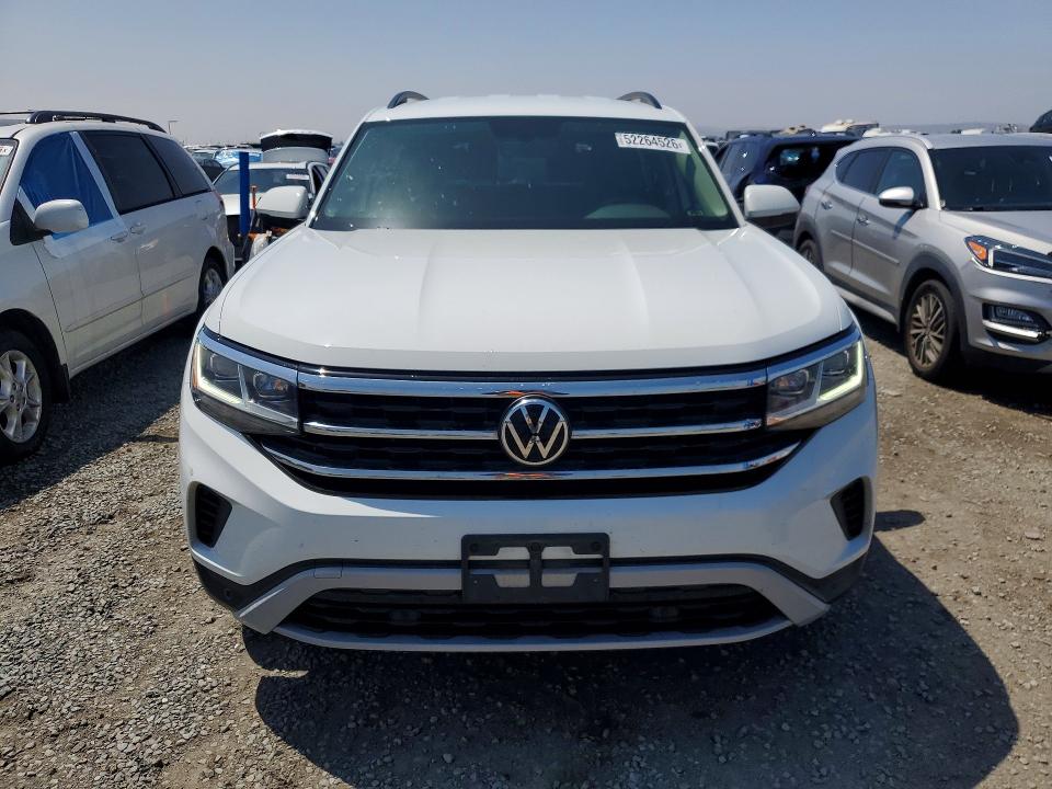 52264526 :رقم المزاد ، 1V2WR2CA7NC538568 vin ، 2022 Volkswagen Atlas مزاد بيع
