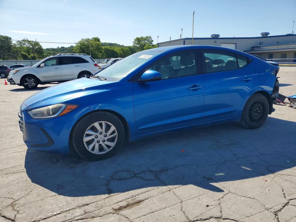 2017 Hyundai Elantra მანქანა იყიდება აუქციონზე, vin: 5NPD74LFXHH198900, აუქციონის ნომერი: 53765026