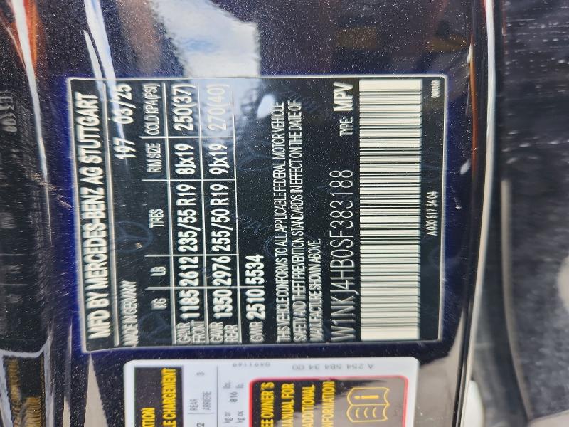 52173276 :رقم المزاد ، W1NKJ4HB0SF383188 vin ، 2025 Mercedes-benz Glc Coupe مزاد بيع