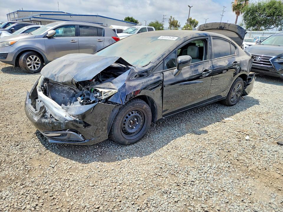 Продаж на аукціоні авто 2015 Honda Civic, vin: 19XFB2F56FE218186, номер лоту: 53117576