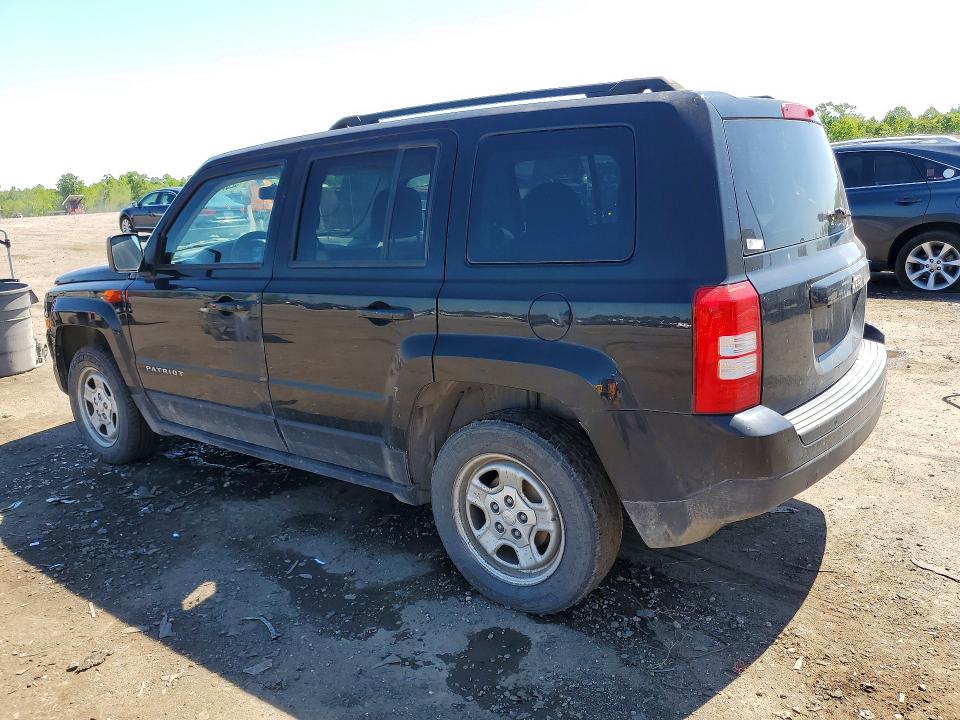 Aukcja sprzedaży 2016 Jeep Patriot, vin: 1C4NJPBB9GD656727, numer aukcji: 52070536
