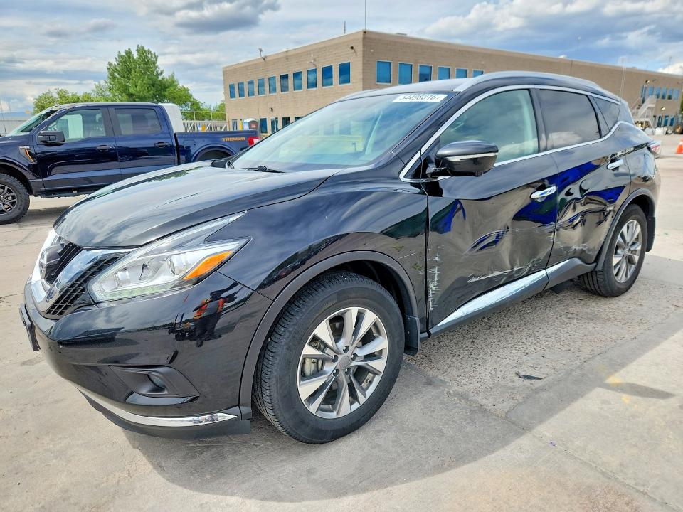 Auction sale of the 2015 Nissan Murano, vin: 5N1AZ2MH9FN232271, lot number: 54498816