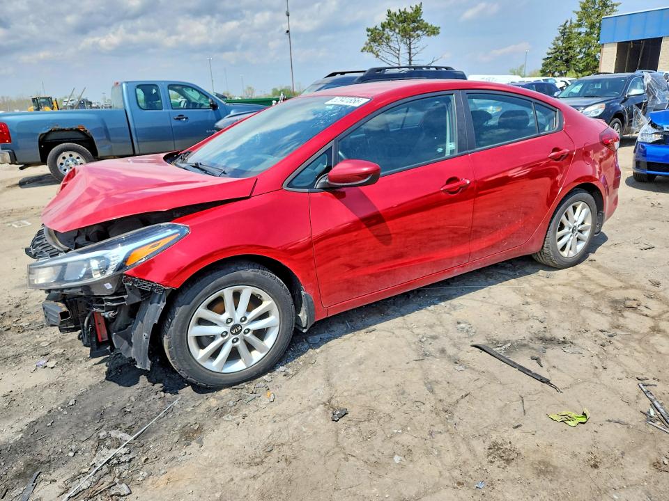 2017 Kia Forte მანქანა იყიდება აუქციონზე, vin: 3KPFL4A74HE113537, აუქციონის ნომერი: 52941856