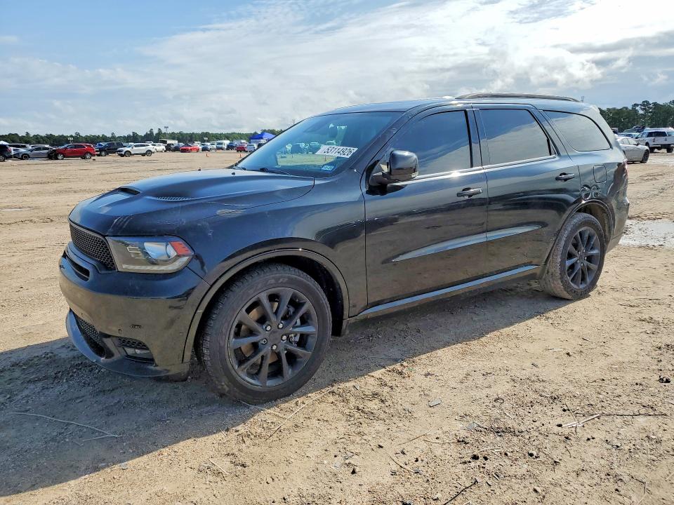 53114926 :رقم المزاد ، 1C4SDJCT6JC371091 vin ، 2018 Dodge Durango مزاد بيع