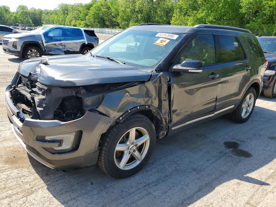 54152696 :رقم المزاد ، 1FM5K8D86HGB05008 vin ، 2017 Ford Explorer مزاد بيع