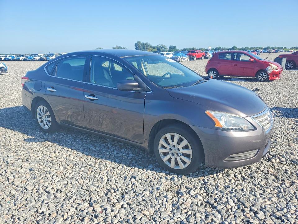 2015 Nissan Sentra მანქანა იყიდება აუქციონზე, vin: 3N1AB7APXFL658555, აუქციონის ნომერი: 54618816