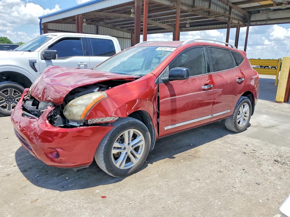 53254776 :رقم المزاد ، JN8AS5MT1FW651728 vin ، 2015 Nissan Rogue Select مزاد بيع