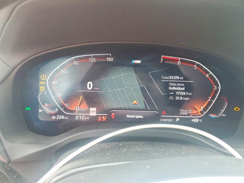 2020 Bmw X3 მანქანა იყიდება აუქციონზე, vin: 5UXTY5C00L9D48624, აუქციონის ნომერი: 54506646