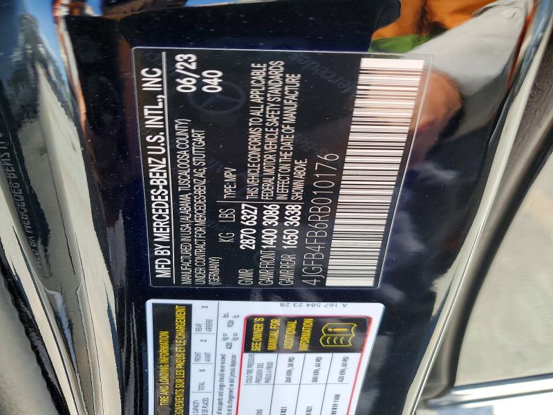 Продажа на аукционе авто 2024 Mercedes-benz Gle, vin: 4JGFB4FB6RB010176, номер лота: 53779576