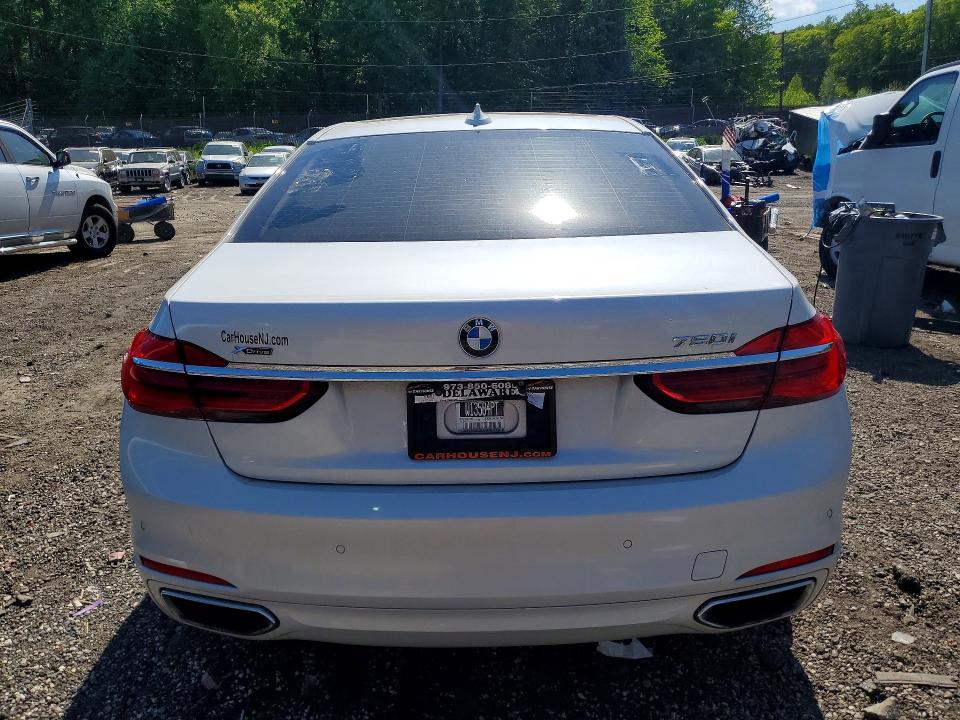 Aukcja sprzedaży 2016 Bmw 750, vin: WBA7F2C51GG419358, numer aukcji: 52304096