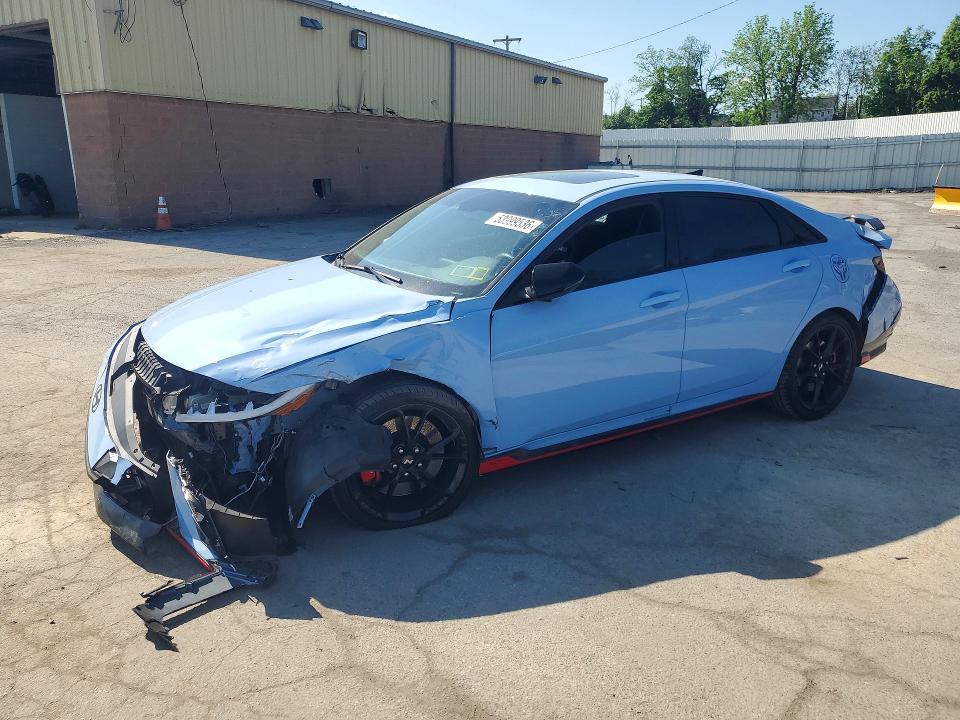 53999536 :رقم المزاد ، KMHLW4DKXSU025283 vin ، 2025 Hyundai Elantra N مزاد بيع