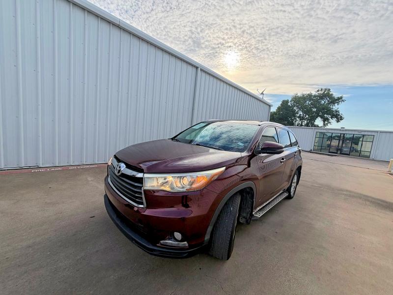 Aukcja sprzedaży 2015 Toyota Highlander, vin: 5TDYKRFH7FS070437, numer aukcji: 55105436
