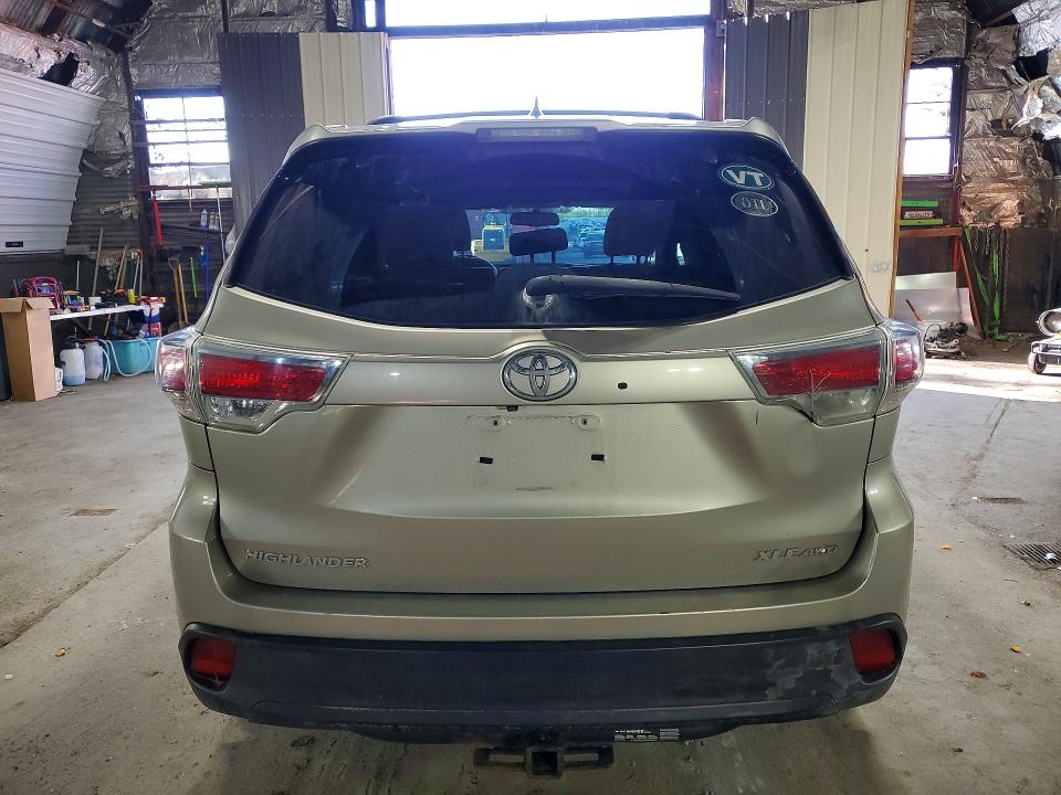 Продаж на аукціоні авто 2014 Toyota Highlander, vin: 5TDJKRFH8ES060645, номер лоту: 53241196