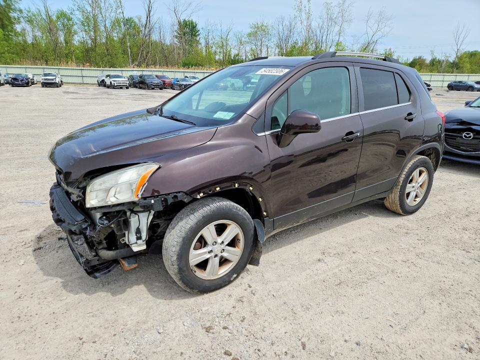 Продажа на аукционе авто 2016 Chevrolet Trax, vin: KL7CJPSB6GB582571, номер лота: 54582306