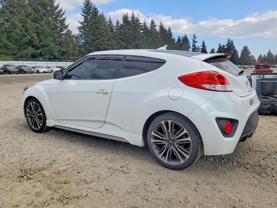 2016 Hyundai Veloster მანქანა იყიდება აუქციონზე, vin: KMHTC6AE2GU283808, აუქციონის ნომერი: 53116496